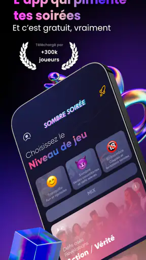 Sombre soirée - Jeux de soirée screenshot