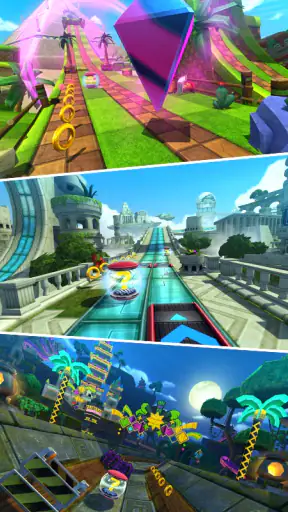 Sonic Forces: Jeu de course screenshot