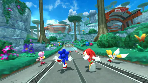 Sonic Forces: Jeu de course screenshot