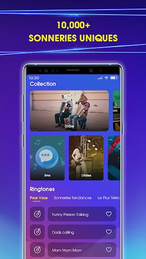Sonnerie de téléphone musique screenshot