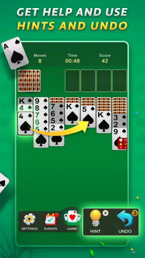 Spider Solitaire screenshot