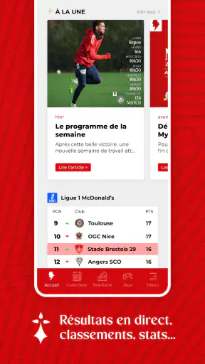 Stade Brestois 29 screenshot