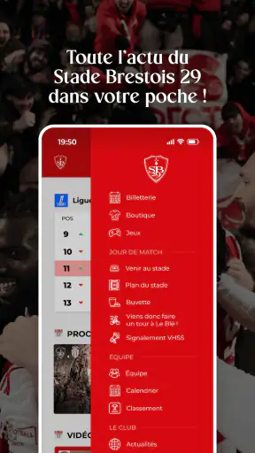 Stade Brestois 29 screenshot