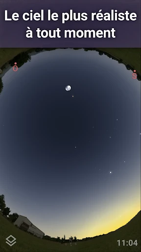 Stellarium - Carte du ciel screenshot