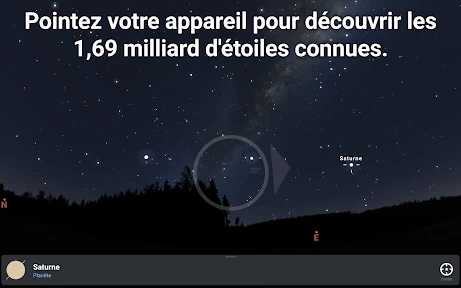 Stellarium - Carte du ciel screenshot