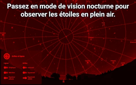 Stellarium - Carte du ciel screenshot
