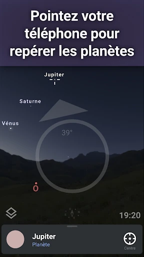 Stellarium - Carte du ciel screenshot