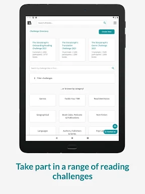 StoryGraph screenshot