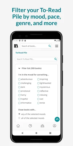 StoryGraph screenshot