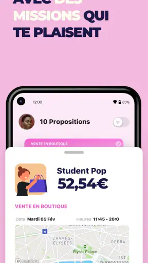 Student Pop - Jobs étudiants screenshot