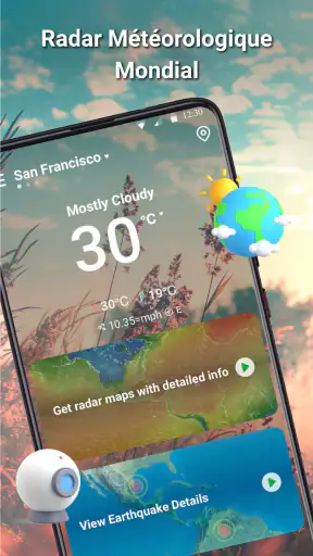 Suivi météo en direct screenshot