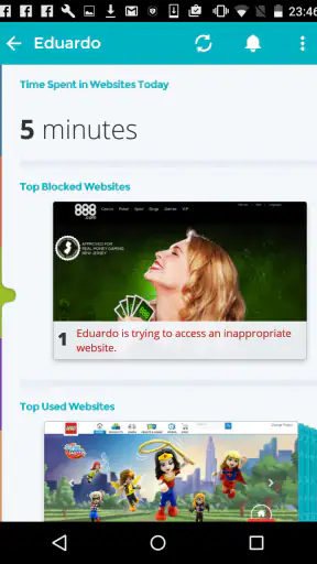 Surfie-Parent screenshot