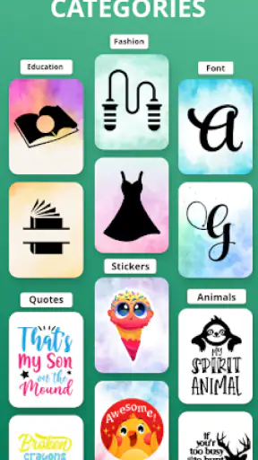 SVG Designs For Craft Space screenshot