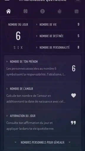 Ta Numérologie Quotidienne screenshot