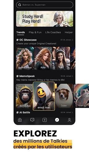 Talkie: Chats IA personnalisés screenshot