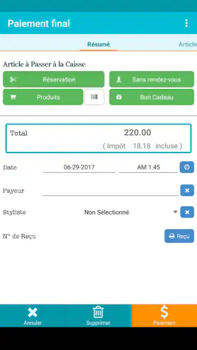 TapBiz Business Manager screenshot