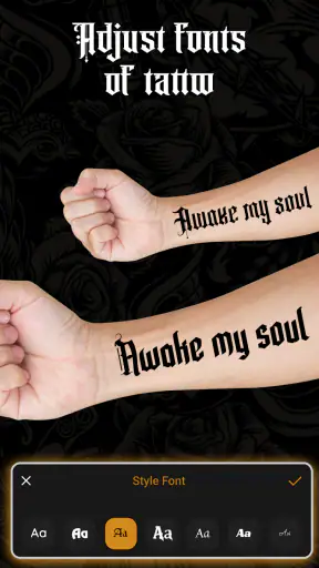 Tattoo Simulator, Tattoo Photo screenshot