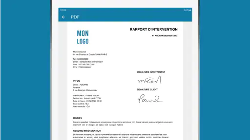 Tech Report IA - Rapport screenshot