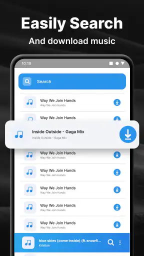 Télécharger de la musique screenshot
