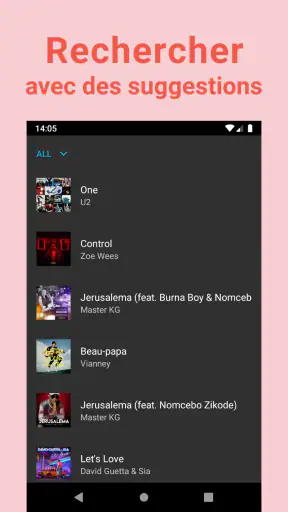 Télécharger musique illimitée screenshot