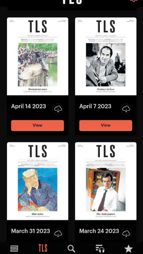 The Times Literary Supplement. screenshot