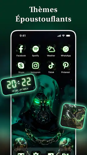 Themie: Fond d’écran & Thème screenshot
