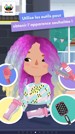Toca Hair Salon 3 screenshot