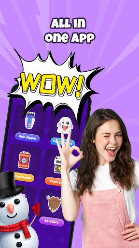 Tondeuse À Cheveux Prank App screenshot