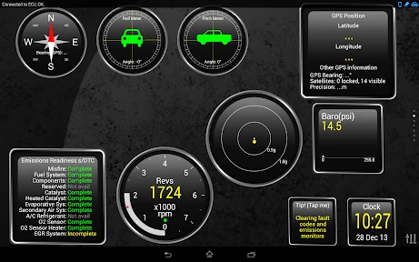 Torque Pro (OBD2 / voiture) screenshot