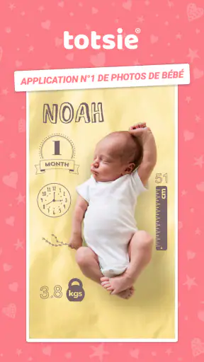 Totsie – Éditeur Photos Bébés screenshot