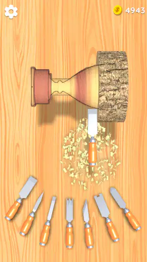 Tournage sur bois 3D screenshot