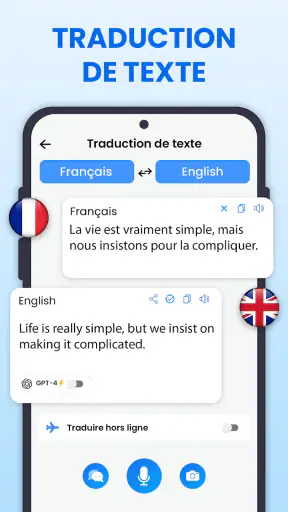 Tout Traduire Photo, PDF, DOC screenshot