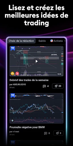 TradingView - Bourse et crypto screenshot