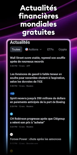 TradingView - Bourse et crypto screenshot