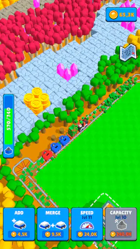 Train Miner: Jeu Ferroviaire screenshot
