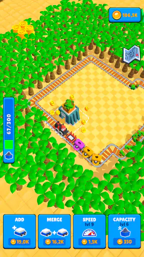 Train Miner: Jeu Ferroviaire screenshot