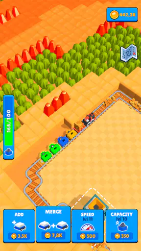 Train Miner: Jeu Ferroviaire screenshot