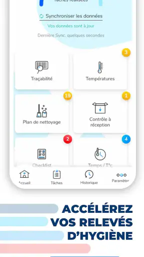 traqfood HACCP : Hygiène & T°C screenshot