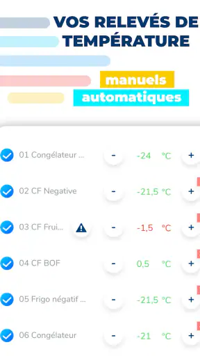 traqfood HACCP : Hygiène & T°C screenshot