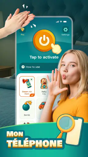 Trouver téléphone clap screenshot