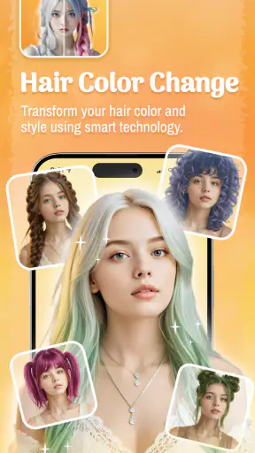 TryStyle: Couleur & Coiffure screenshot