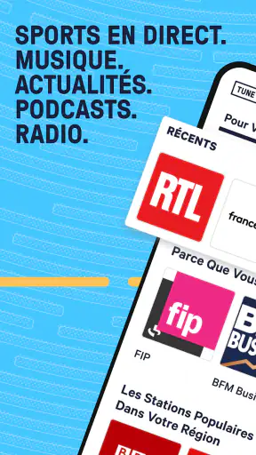 TuneIn Radio: sport & radio FM screenshot