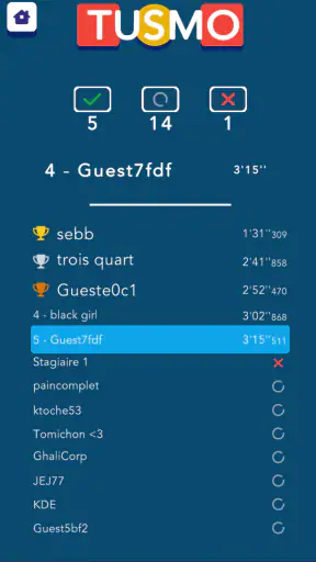 Tusmo screenshot