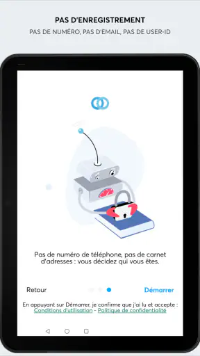 twinme - messagerie privée screenshot