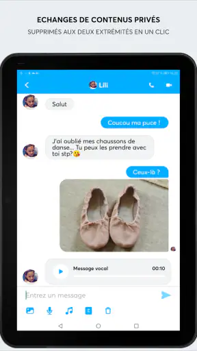 twinme - messagerie privée screenshot