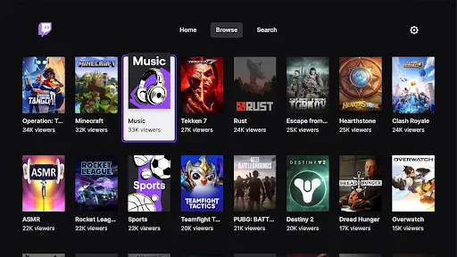 Twitch : streaming en live screenshot
