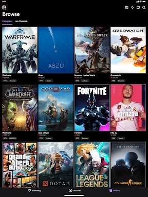 Twitch : streaming en live screenshot