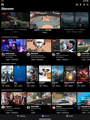 Twitch : streaming en live screenshot