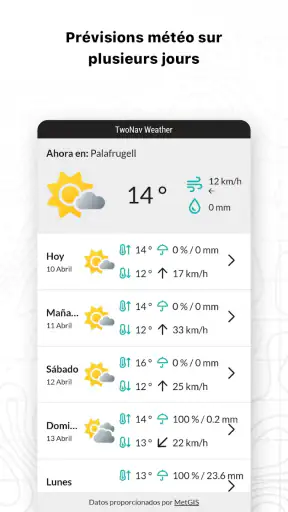 TwoNav 6 : Routes et Cartes screenshot