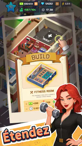 Tycoon d'Appartement Idle screenshot